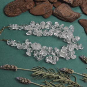 Colar Cascalho Cristal