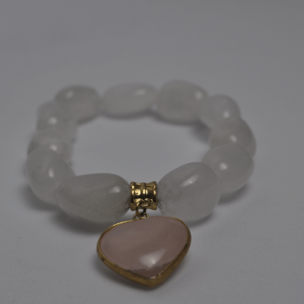 Pulseira de Quartzo Branco - Image 2