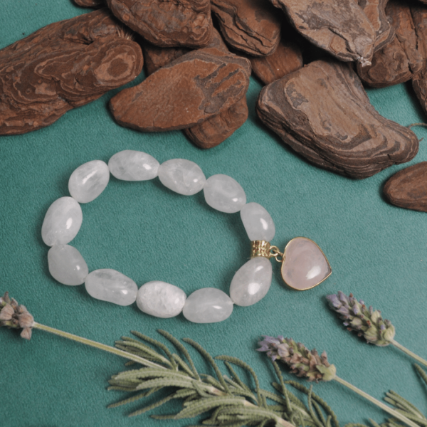 Pulseira de Quartzo Branco